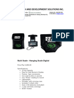 Weighing Scale Digital, Hanging Type 1