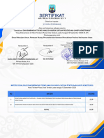 Sertifikat Bimtek Ahsp 2023 An. Yunita Pesparani