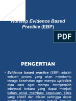 Konsep Evidence Based Practice