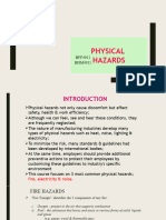 Topic 4 - Physical Hazard+fire Spread