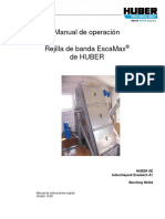 Manual de Operación Huber Escamax Es