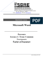 TC Informatique Appliquée À La Gestion