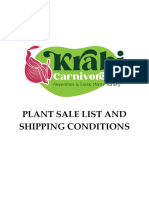 KC Plant Sale List
