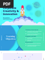 Chapter 4 Corporate Creativity and Innovation