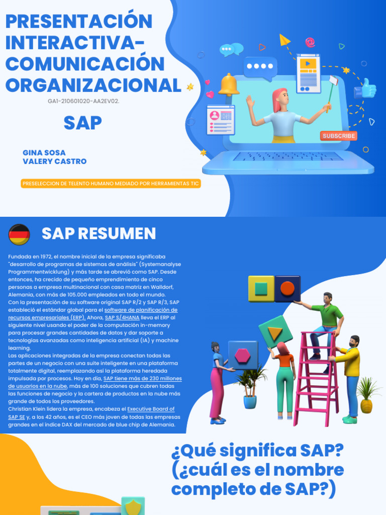 ¿Qué significa SAP y su evolución? | PDF | Planificación de recursos ...