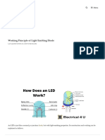 Working Principle of Light Emitting Diode