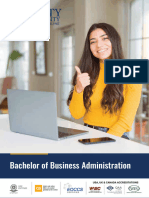 Bachelor of Business Administration: UGC Entitled