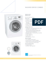 LG WM3431HS Washer-Dryer Combo Brochure