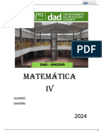 2024-3-25 - Departamento de Aplicación Docente - Matemática IV - Cuadernillo 2024 4to