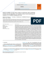 Catena Spatial Variability Heavy Metals Saudi Arabia