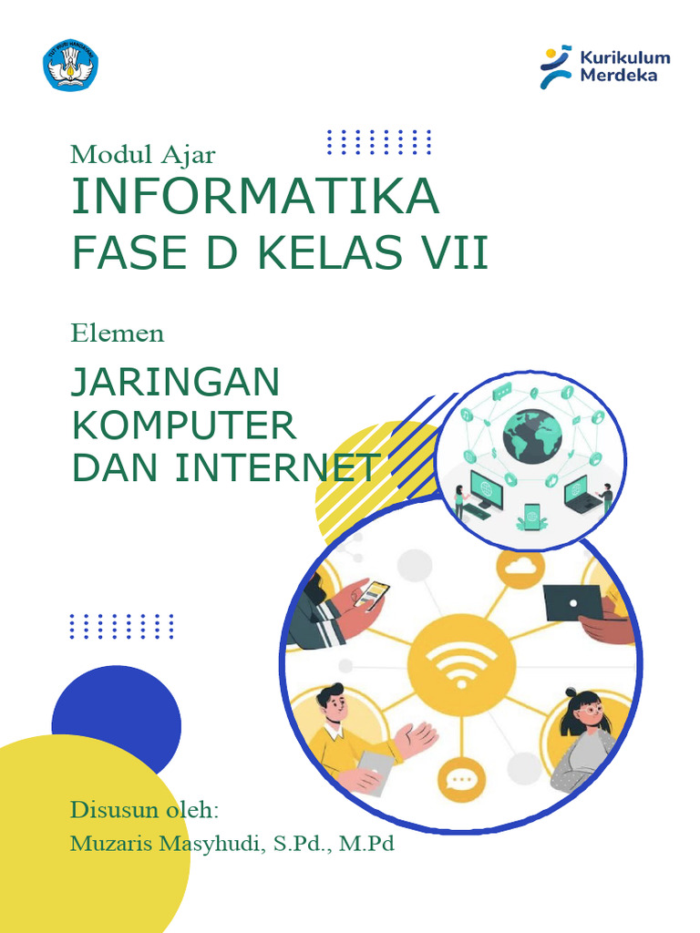 Modul Jaringan Komputer Kelas VII | PDF | Komputer | Teknologi & Rekayasa