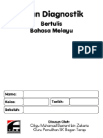 UJIAN DIAGNOSTIK BM Bertulis