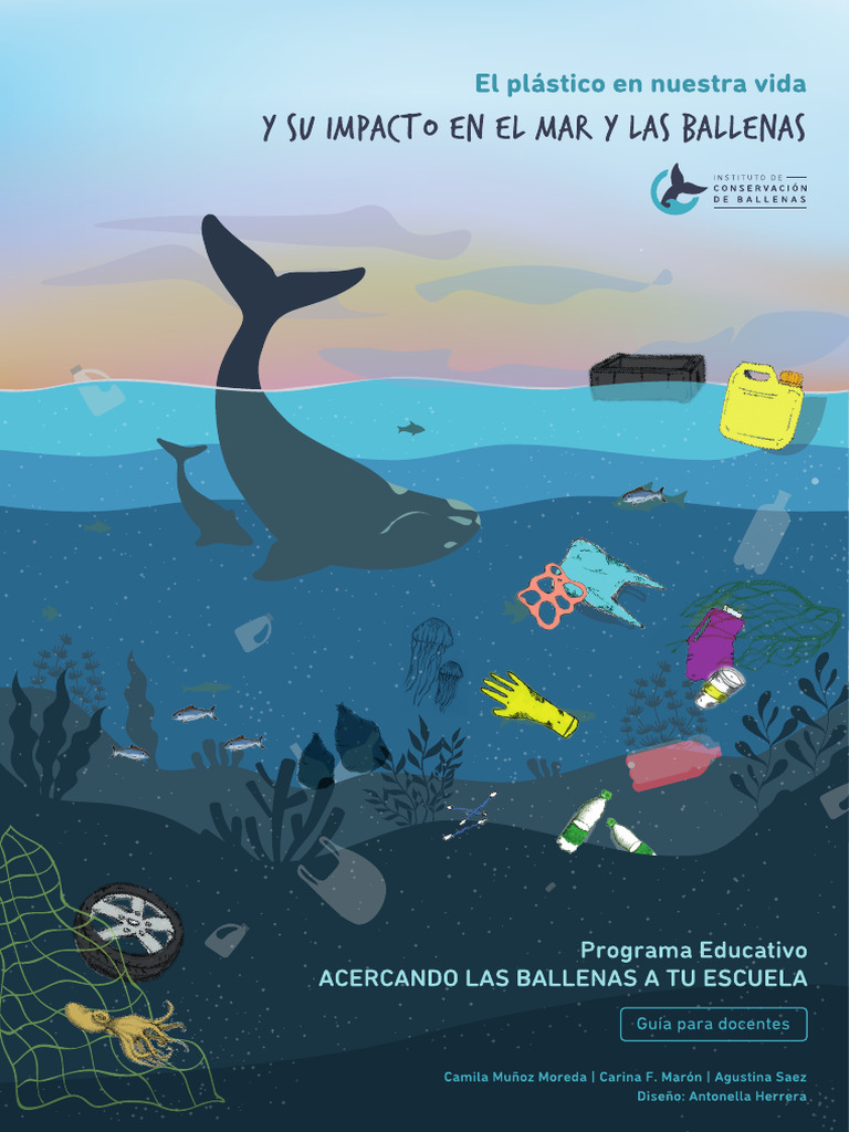 Impacto del Plástico en Ballenas y Océanos | PDF | Residuos | El plastico