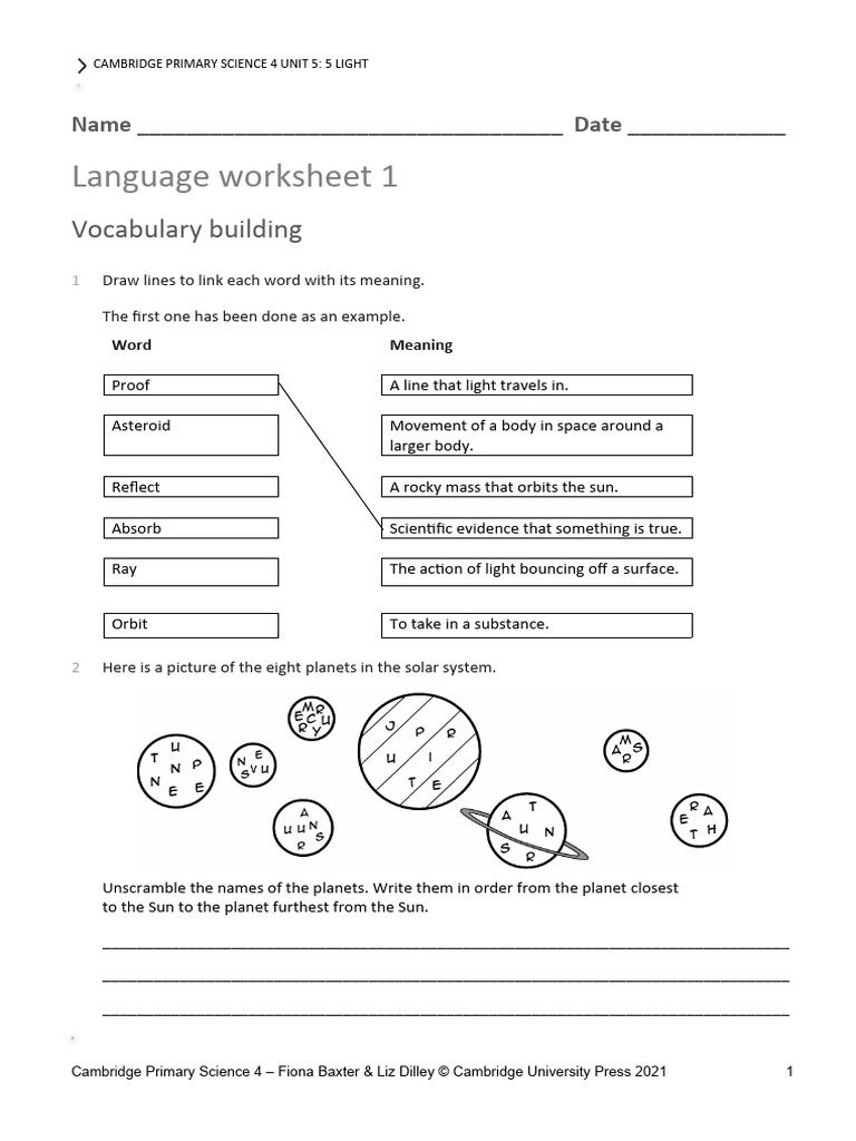 Solar System Unit - The Homeschool Daily, image size:768x1024