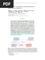 LCM LoRA Technical Report