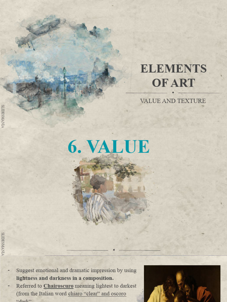 Teaching Arts in Elementary Grades: Value-And-Texture | PDF ...