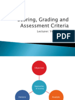 Topic7 Scoring Grading and Assessment Criteria