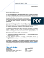 Carta de Compromiso EDES