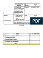 Lista de Cotejo - Completado