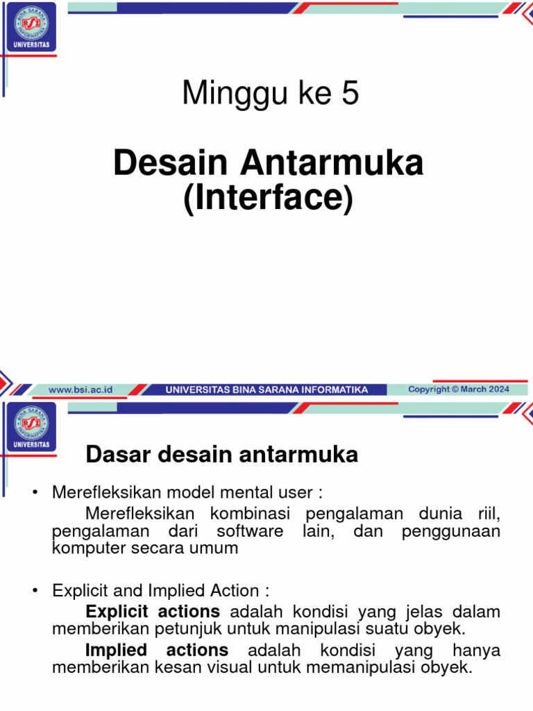 Prinsip Desain Antarmuka Grafis | PDF