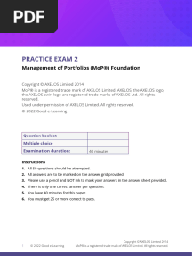 MoP Practice Exam 2 - Question Booklet