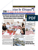 Periódico Noticias de Chiapas, Edición Virtual Martes 26 de Marzo de 2024