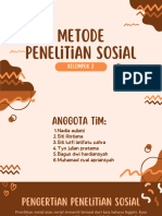 Metode Penelitian Sosial Kel 2 10 Ipa 1