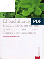 El Bachillerato Mexicano Un Sistema Academicamente Precario Causas y Consecuencias