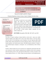 A Comparative Study On Some Hematological Parameters of Some Smokers and Non Smokers Blood Samples