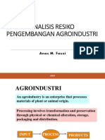 2023 - Analisis Resiko Pengembangan Agroindustri