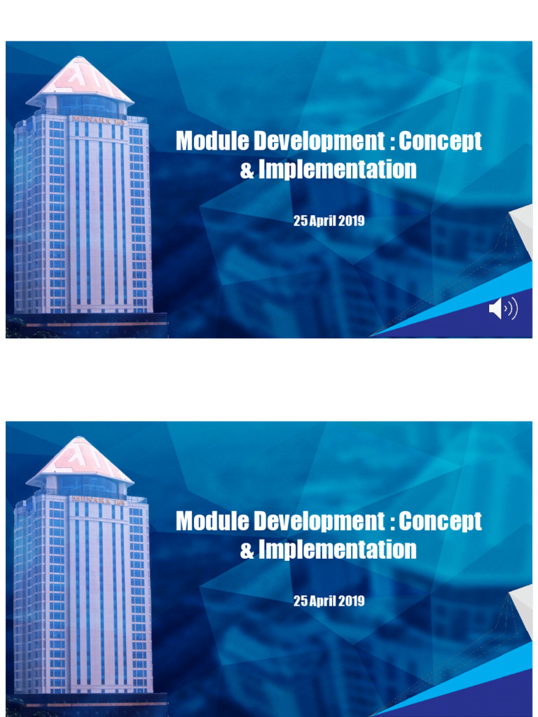Module Development | PDF