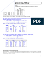 Financial Derivatives - Exercises - Chap4 - Sol