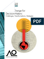 CCD Climate Change For Decision-Makers Course Brochure