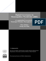Digital Governance in Municipalities Worldwide (2005)