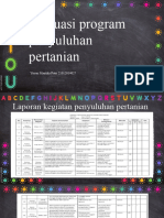 Evaluasi Penyluhn Pertanian