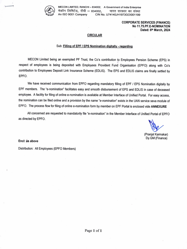 EPFO E NOMINATION PROCESS PDF DOWNLOAD visual data 3