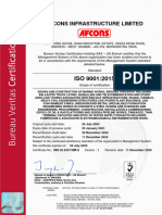 ISO 9001 2015 QMS Certificate