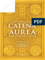 Catena Áurea Vol 3 Evangelho de São Lucas - São Tomás de Aquino