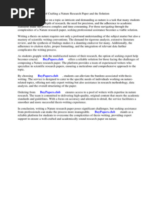 Nature Research Paper