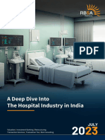 RBSA RR A Deep Dive Into The Hospital Industry in India