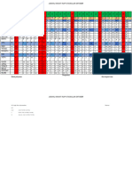 Jadwal Ranap Oktober 2022