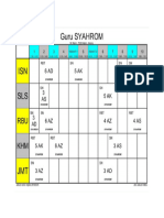 Jadual Syahrom 2