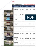 Lelang Sofa Dan Kursi Update 21 September 2023