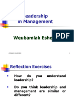 Leadership Supervisory Management