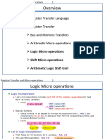 RTLlogic and Shift Microoperations