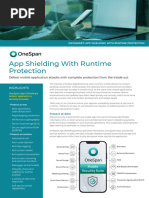 OneSpan Datasheet App Shielding Runtime Protection