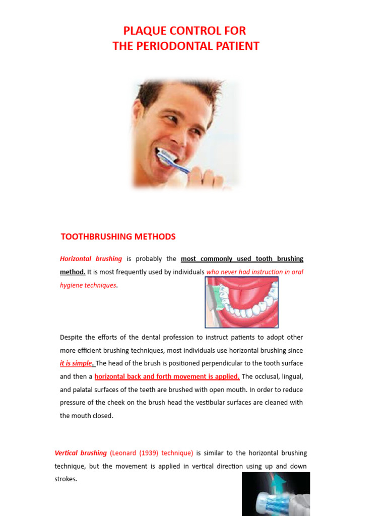 Oral Hygiene 3 LESSON ING | PDF | Toothbrush | Human Tooth