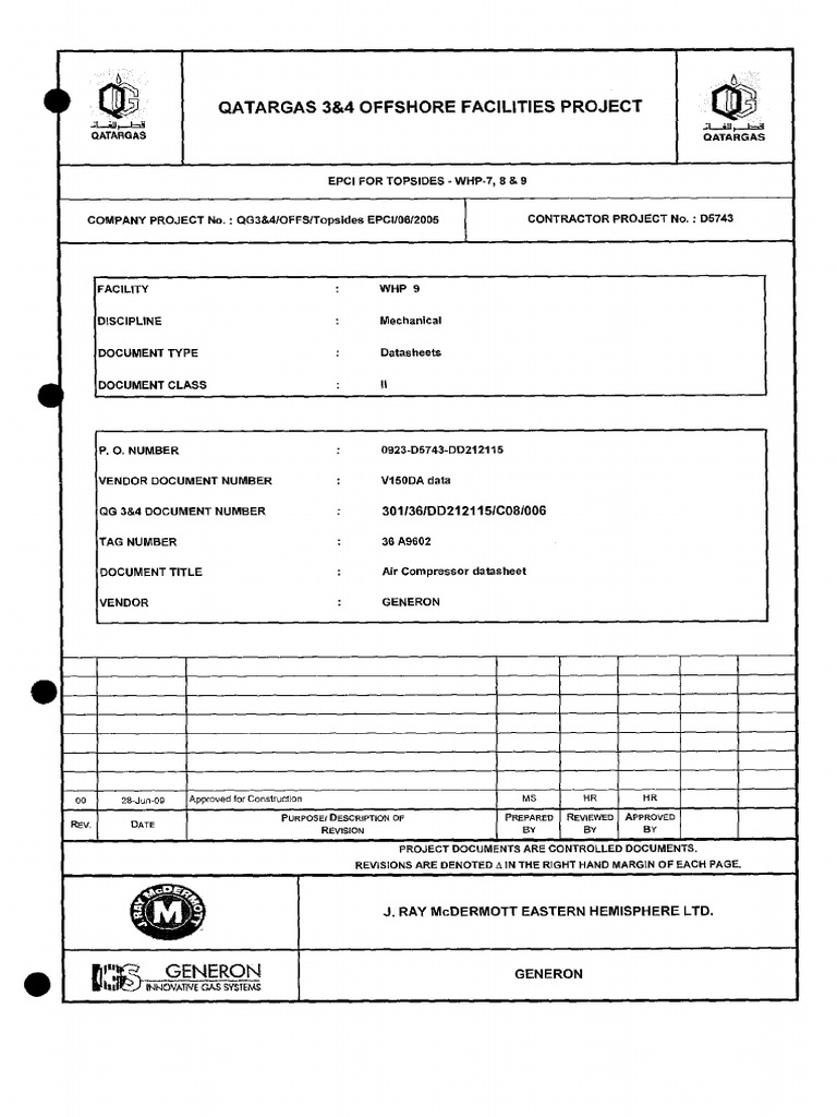 CM0202, Compressor DWG-3 | PDF