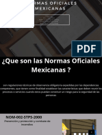 Normas Oficiale Mexicanas y Ejemplos