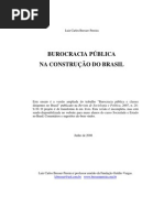 Bresser-Pereira, L.C.-Burocracia pública